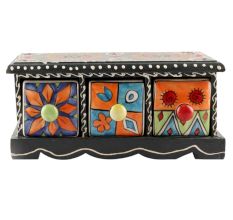 Spice Box-1425 Masala Rack Container Gift Item